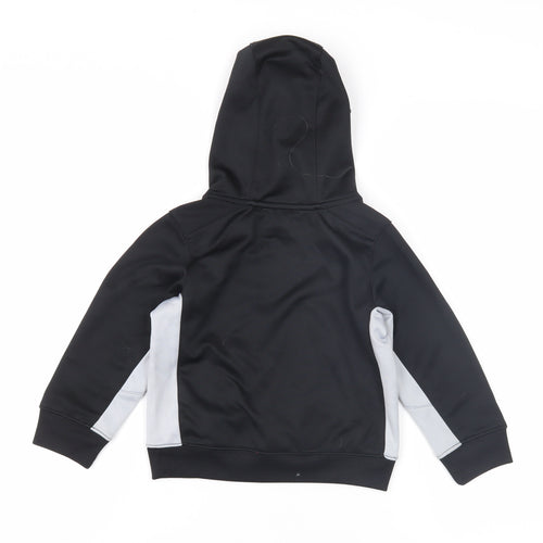 Nike Boys Black Hoodie 4-5 Years Pullover Sportswear