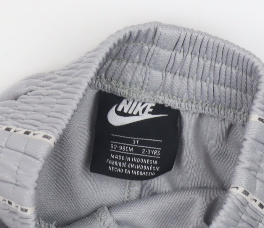 Nike Boys Grey Jogger Trousers, Size 2-3 Years | Activewear