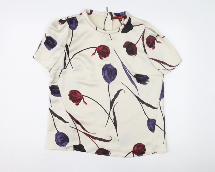 Next Women's Multicoloured Floral Blouse