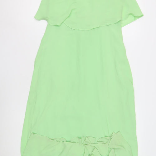 Zara Basic Women’s Green Slip Midi Dress M