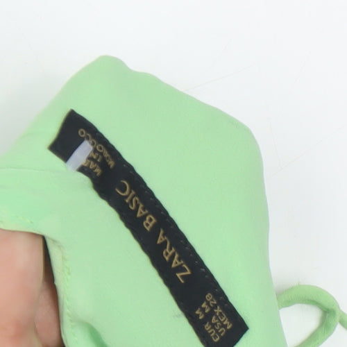 Zara Basic Women’s Green Slip Midi Dress M