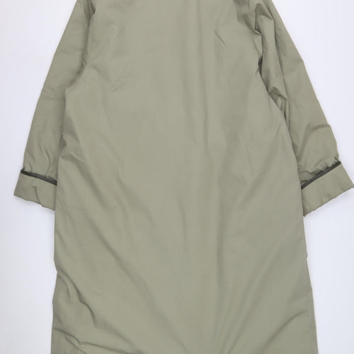 St Michael Women's Beige Long Overcoat Size 14