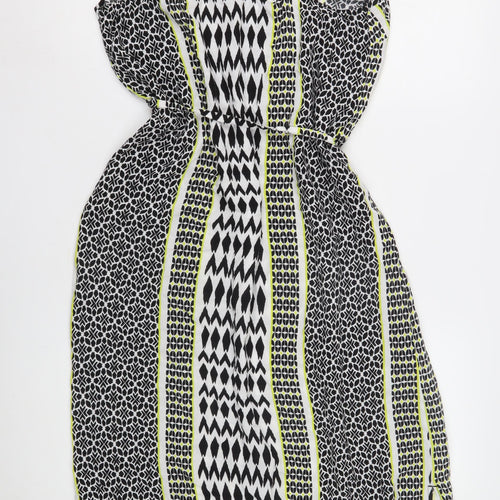 Marks and Spencer Women's Geometric Long Dress, Size 16