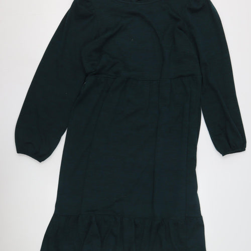 Wallis Women's Green Long Sleeve Dress Size 14