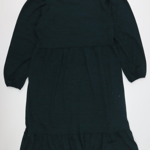 Wallis Women's Green Long Sleeve Dress Size 14