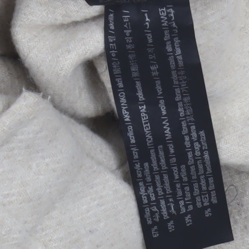 Pull&Bear Women's Beige Mid-Length Coat S