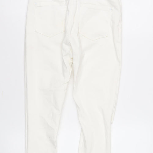 Dorothy Perkins Women's White Skinny Jeans Size 8