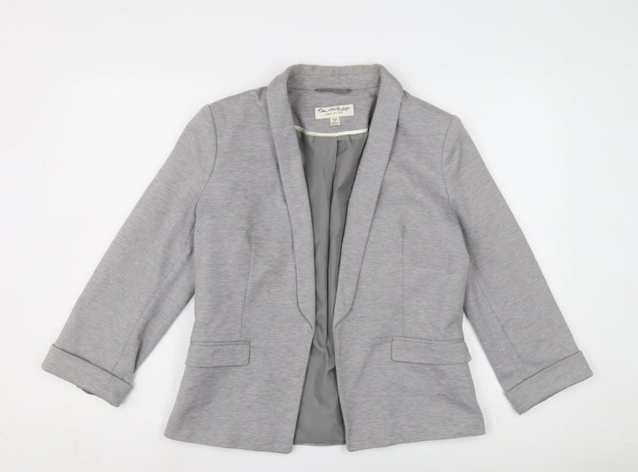 Miss Selfridge Women's Grey Blazer UK 12 Regular