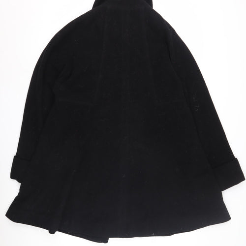 Damsel in a Dress Women's Black Pea Coat Size 10
