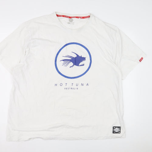 Hot Tuna Men's White 3XL Graphic T-Shirt