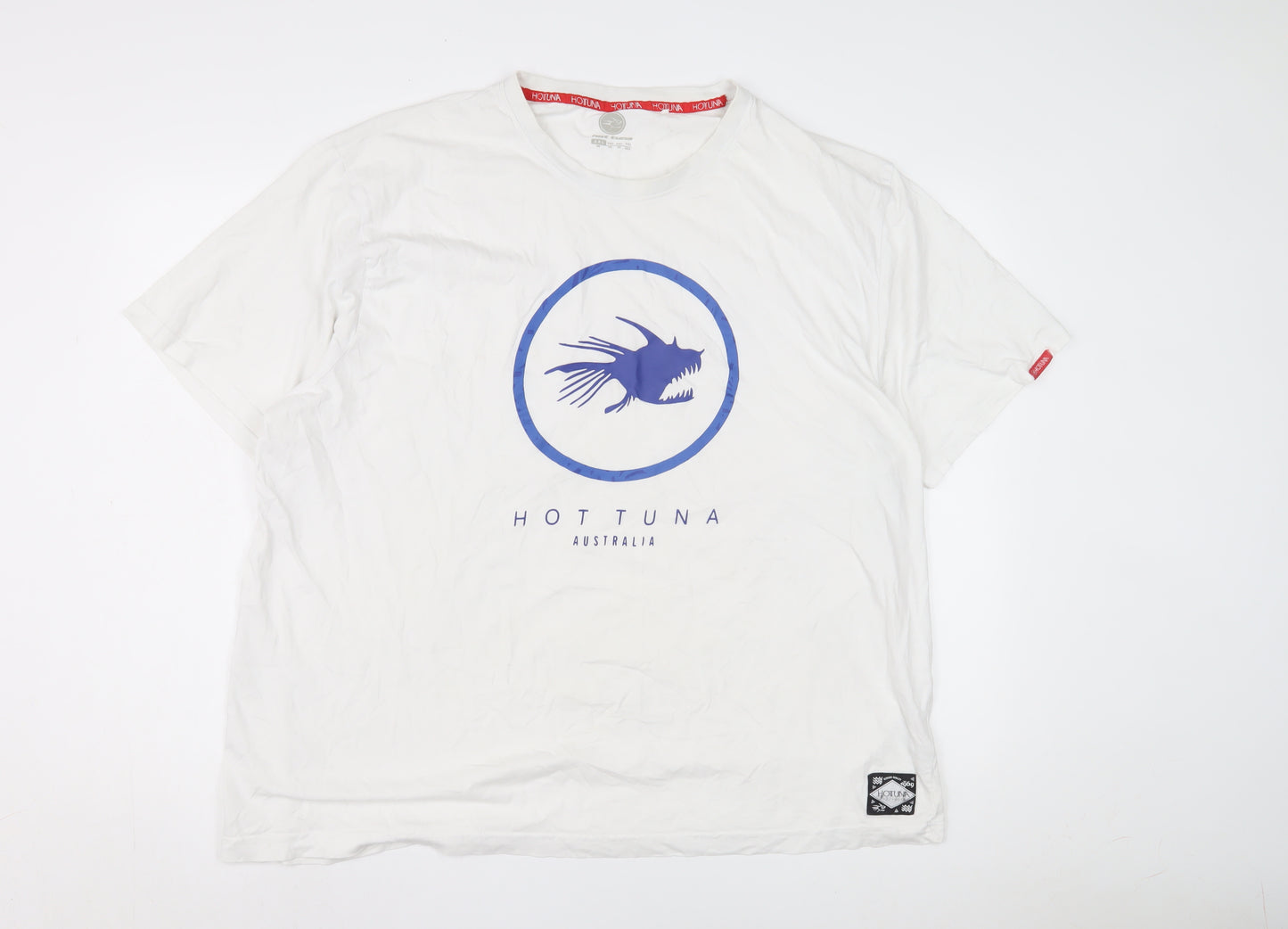 Hot Tuna Men's White 3XL Graphic T-Shirt