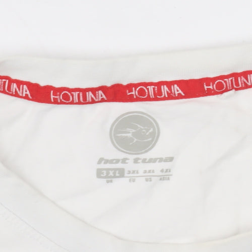Hot Tuna Men's White 3XL Graphic T-Shirt