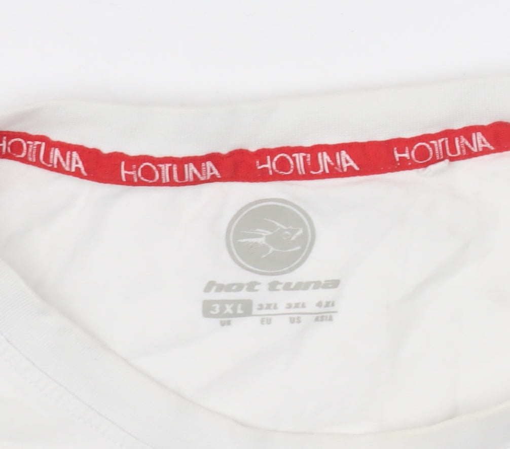 Hot Tuna Men's White 3XL Graphic T-Shirt