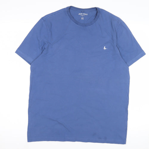Jack Wills Men's Blue Classic Fit T-Shirt L