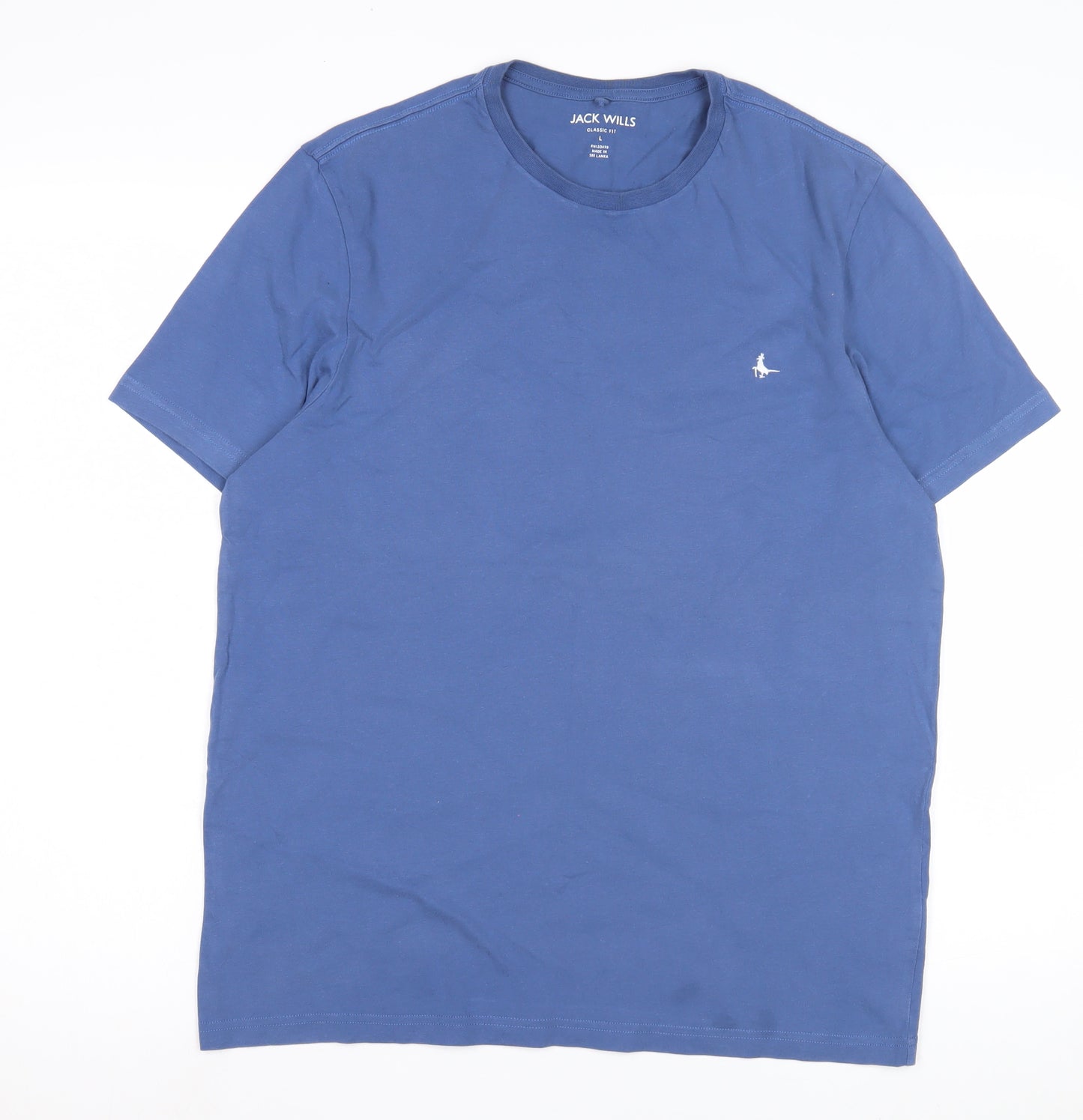 Jack Wills Men's Blue Classic Fit T-Shirt L