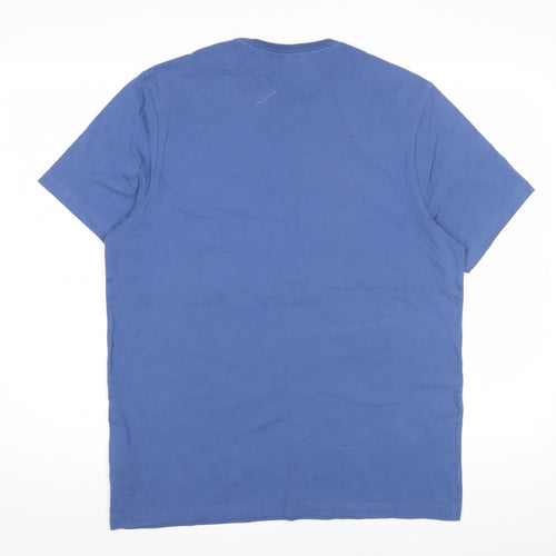 Jack Wills Men's Blue Classic Fit T-Shirt L