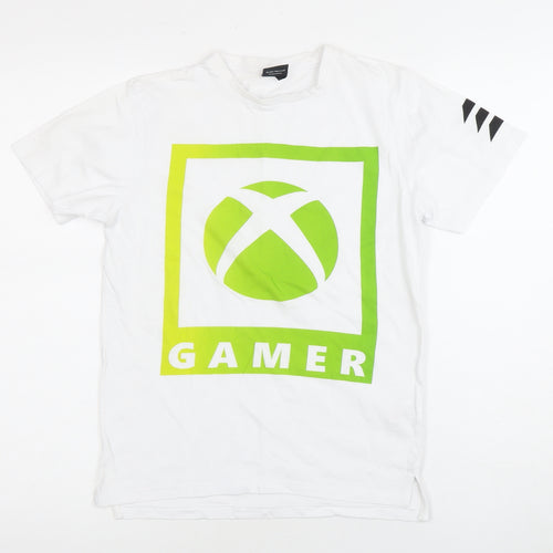 Xbox Boys White T-Shirt Size 11-12 Years Casual Logo Top