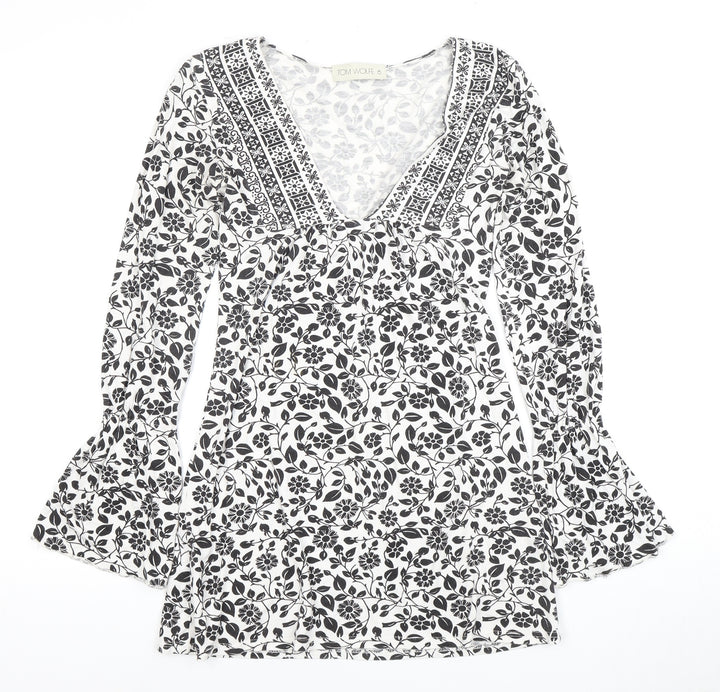 Tom Wolfe Women's Floral V-Neck Dress