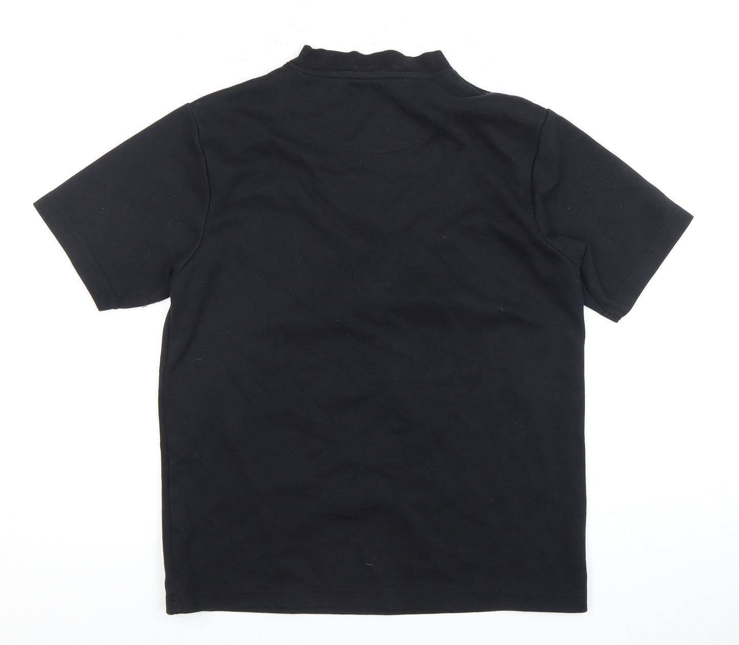 boohooMAN Men's Black Crew Neck T-Shirt M