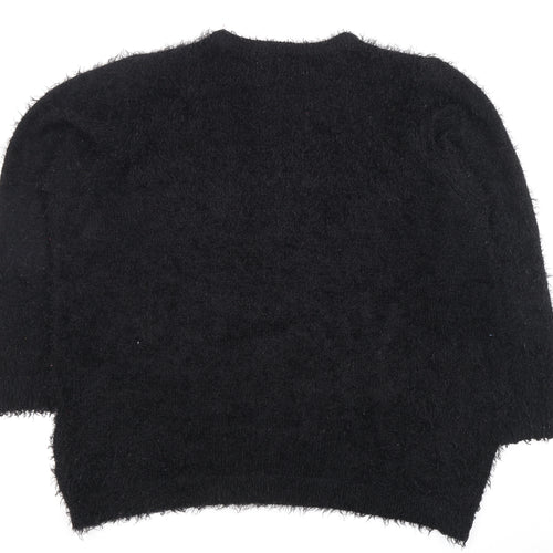Be You Women's Black Pullover Jumper Size 20