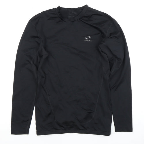 Sondico Men's Black Pullover, M, Long Sleeve