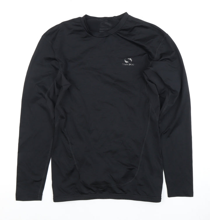 Sondico Men's Black Pullover, M, Long Sleeve