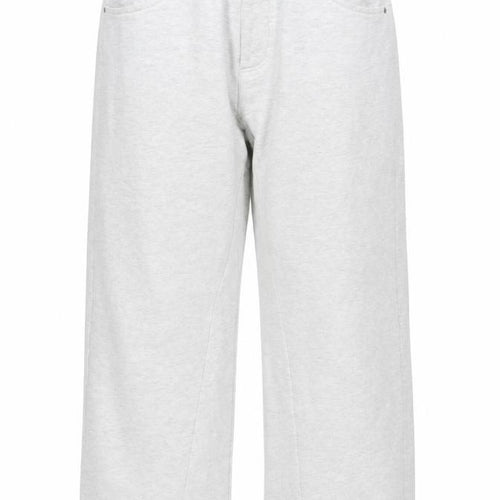Haonaihuang Unisex Grey Joggers, L, Casual, Cotton