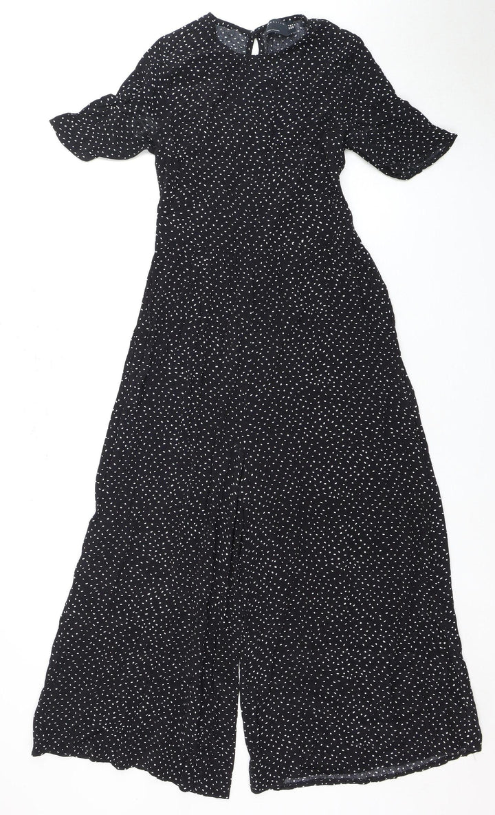 ASOS Design Women's Black Polka Dot Jumpsuit Size 8