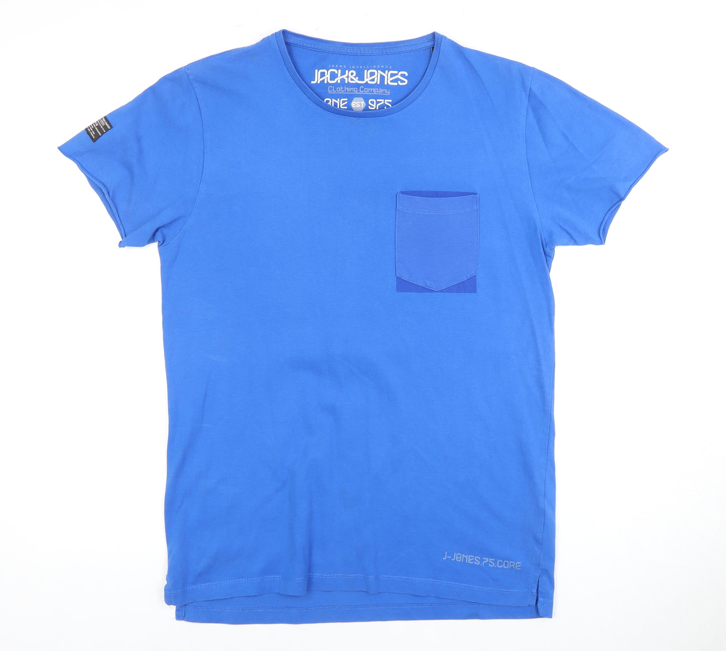 Jack & Jones Men’s Blue M Crew Neck T-Shirt