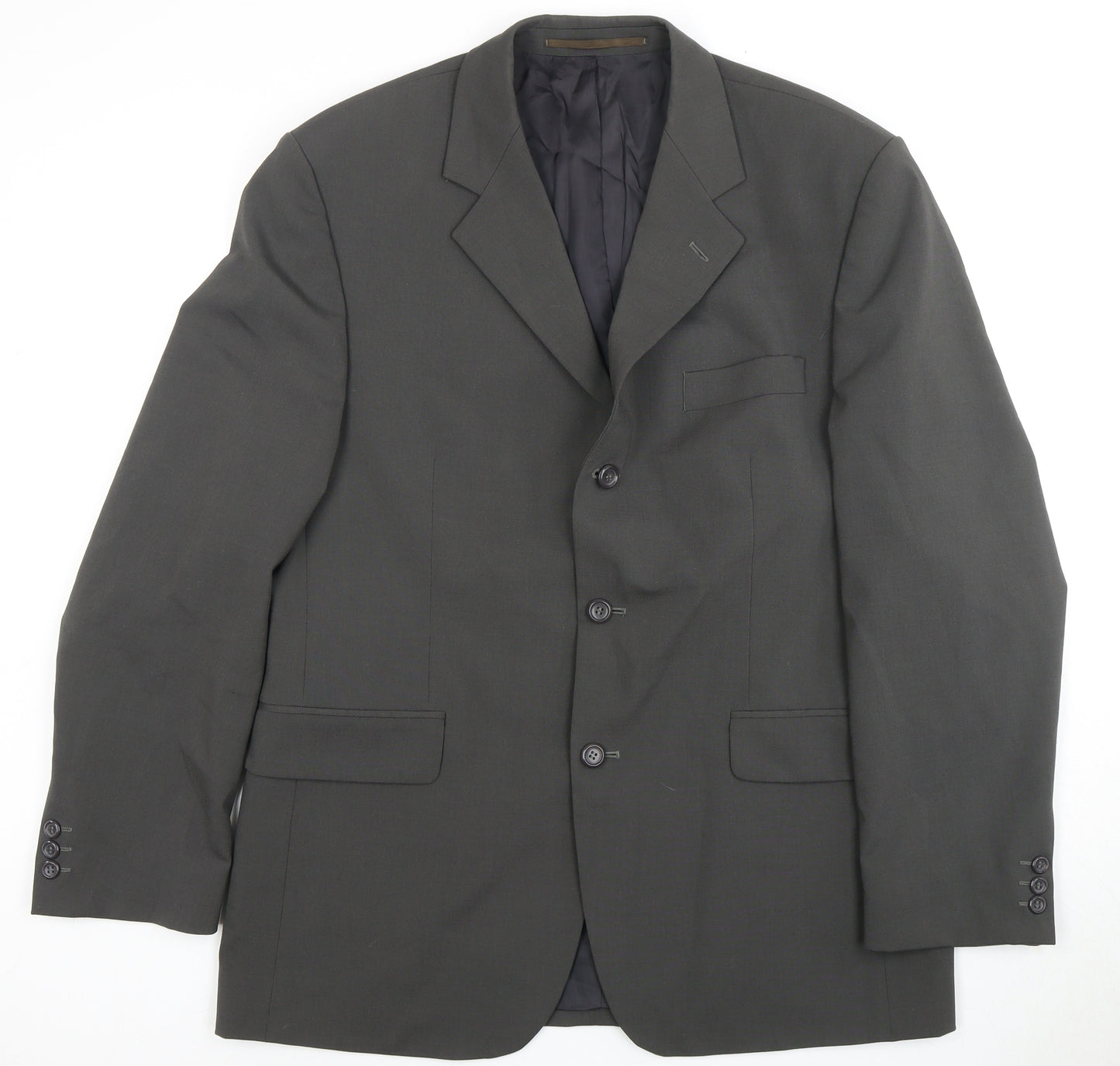 Burton Menswear Men's Grey Blazer, Size 42, Formal Jacket