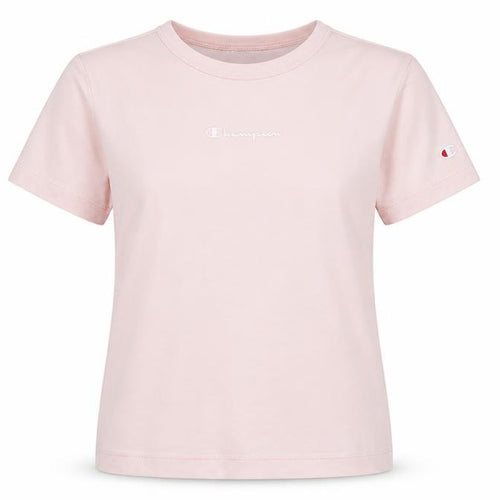 Champion Women’s Pink XS Cotton T-Shirt Crew Neck