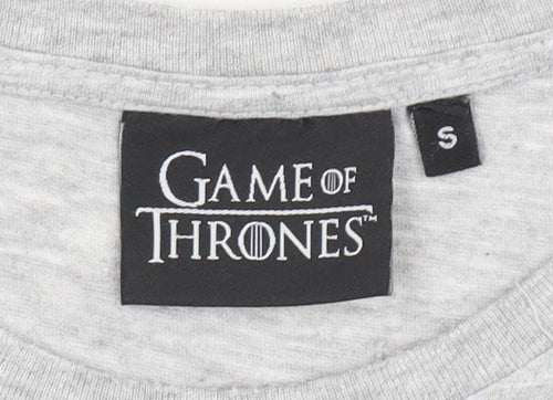 Game of Thrones Stark Grey Men's T-Shirt, Size S