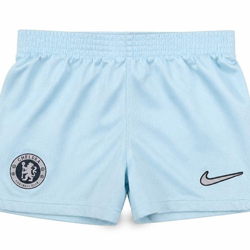Nike Unisex Baby Blue Shorts 12-18 Months Sports Elastic Waist