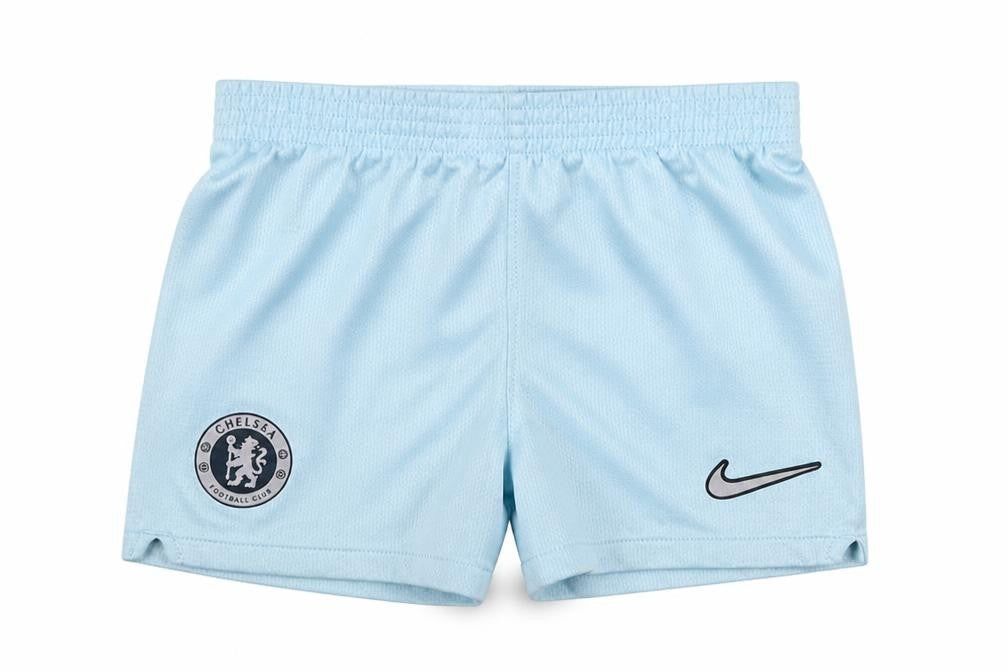 Nike Unisex Baby Blue Shorts 12-18 Months Sports Elastic Waist