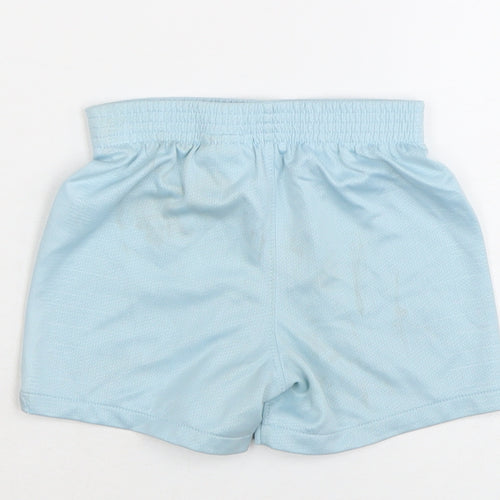 Nike Unisex Baby Blue Shorts 12-18 Months Sports Elastic Waist