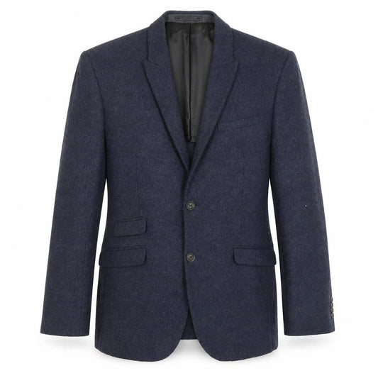 Jack & Jones Men's Blue Blazer, Size 44, Regular Fit