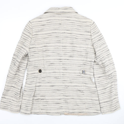Viyella Women's Beige Blazer, UK 10, Classic Casual Style