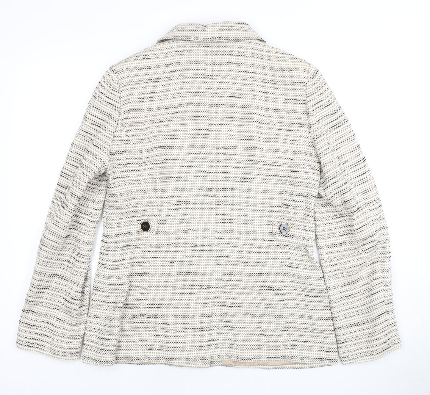 Viyella Women's Beige Blazer, UK 10, Classic Casual Style