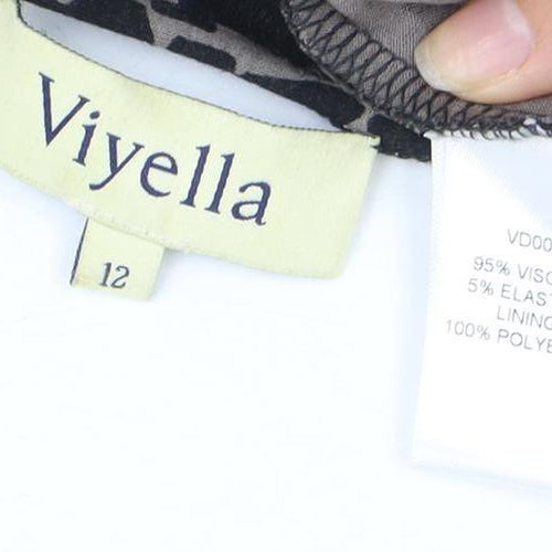 Vyella Women's Animal Print Dress Size 12