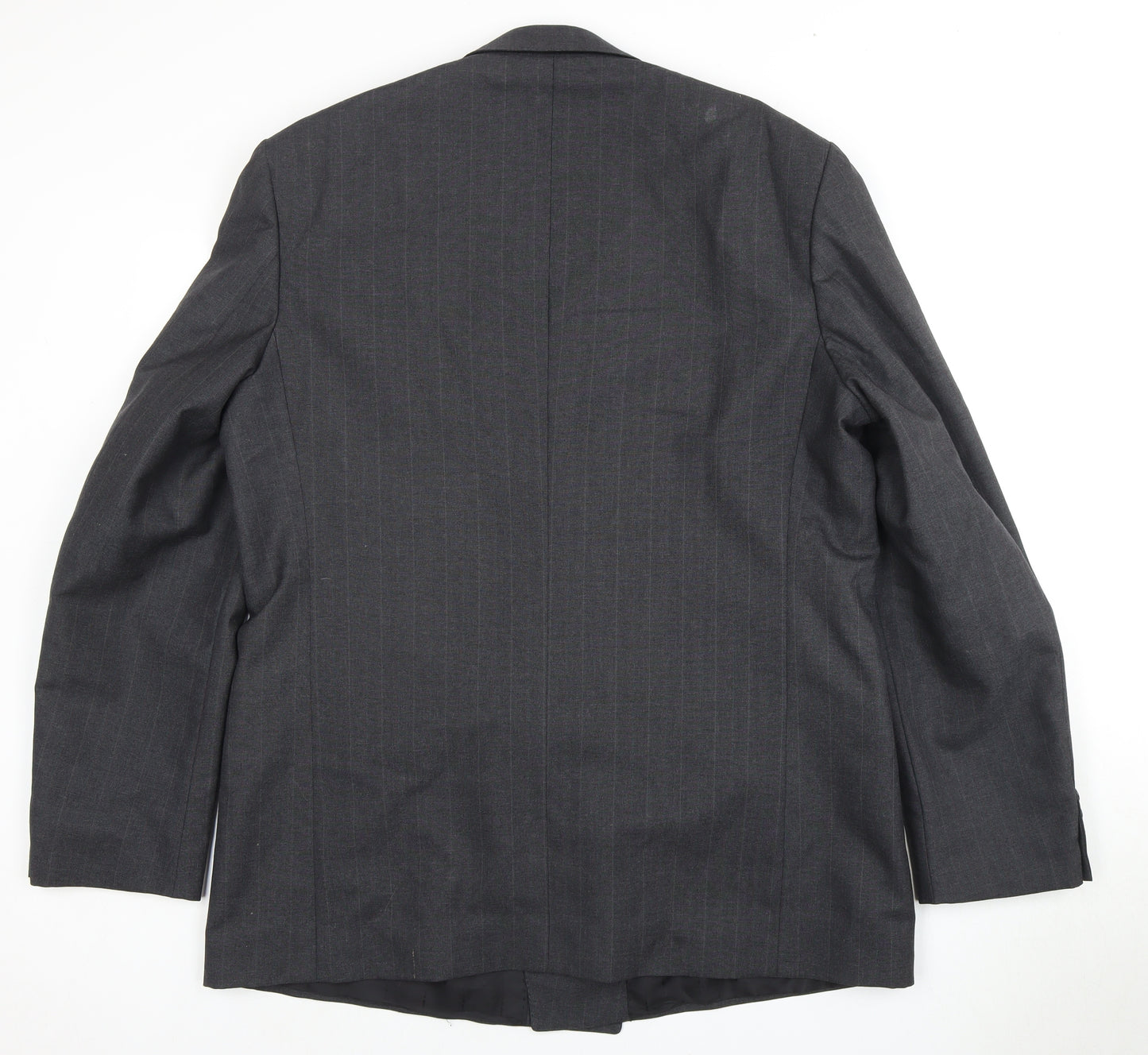 Centaur Men's Grey Long Blazer Jacket, Size 46