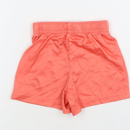 Puma Boys Red Athletic Football Shorts 1-2 Years