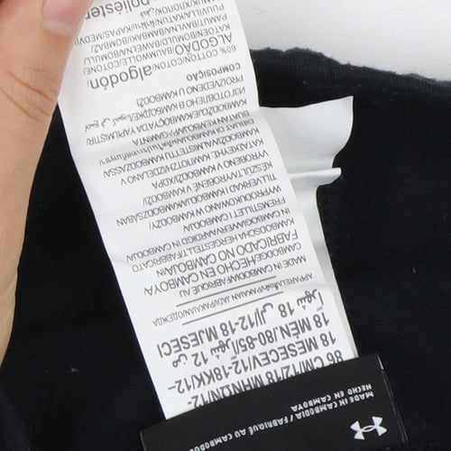 Under Armour Unisex Toddler Black Active Shorts 12-18 Months