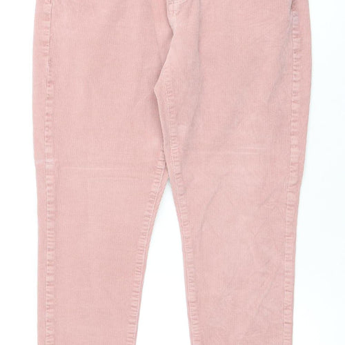 Banana Republic Women's Pink Cropped Corduroy Jeans