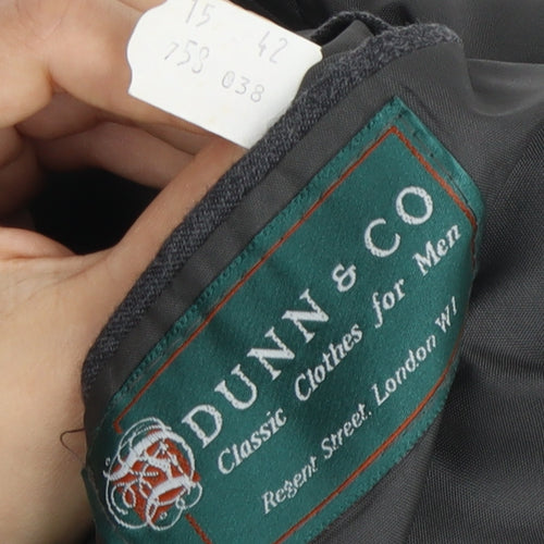 Dunn & Co Men's Grey Blazer 42 Classic Striped Jacket