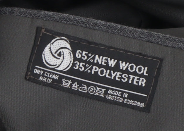 Dunn & Co Men's Grey Blazer 42 Classic Striped Jacket