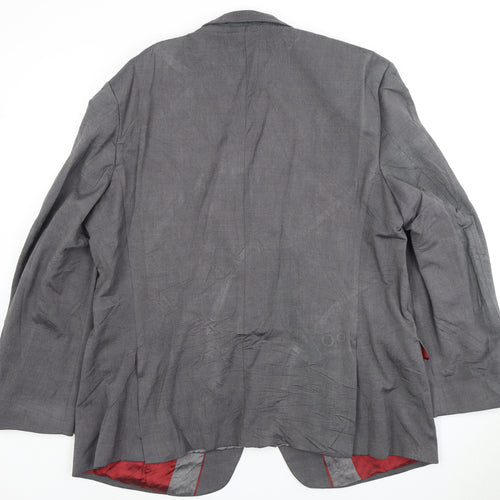 Jasper Conran Men's Grey Blazer, Size 46, Regular Fit