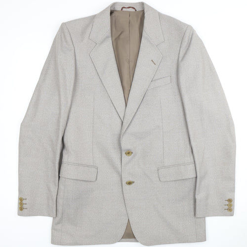 Centaur Men's Grey Blazer 38 - Classic Long Style