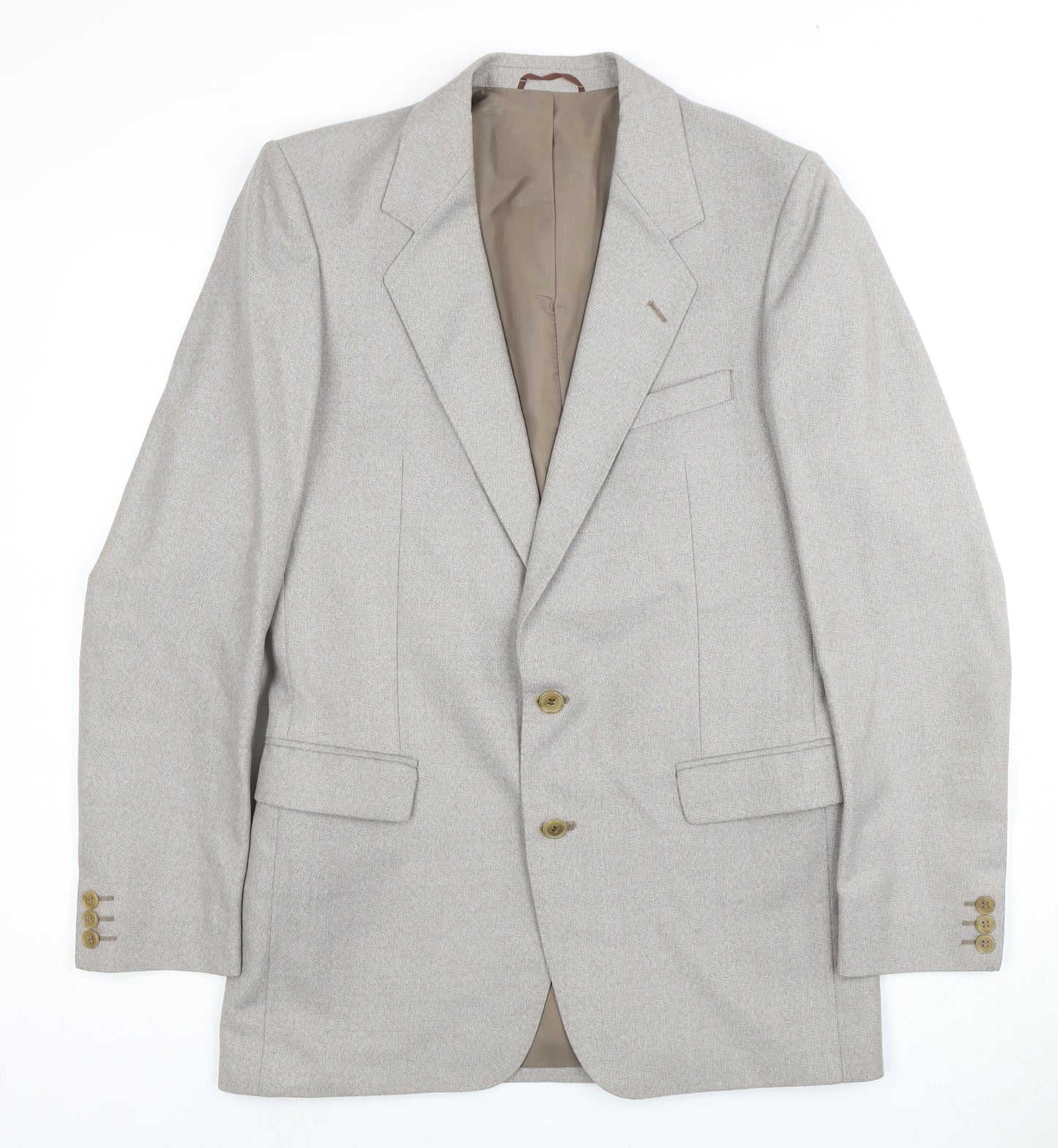 Centaur Men's Grey Blazer 38 - Classic Long Style