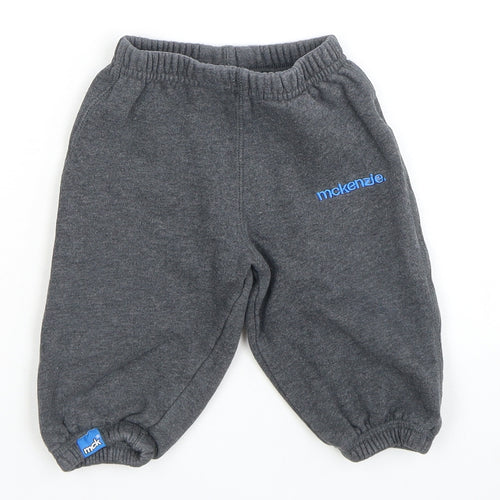 McKenzie Grey Unisex Baby Jogger Trousers 9-12 Months