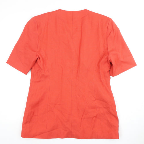 Jacques Vert Women's Red Jacket Size 12 Workwear